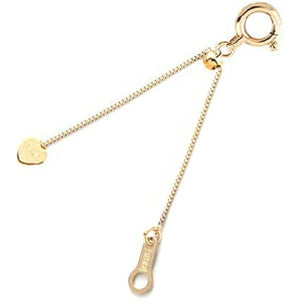 [Jewelry Shop M] K18 Necklace Adjuster Adjuster Chain 18K Sliding Adjuster 5cm Extension Women's Made in Japan Yellow Gold 18k-ad