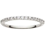 VA Vendome Aoyama Ring, Silver 925, Fine Cubic Zirconia, Half Eternity, Size 9, GS6R801909CZ