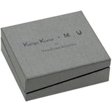 [Vendome Aoyama] [Kengo Kuma + MA,YU] SV925 Silver pasta earrings [Kengo Kuma] KM8E0030 SI