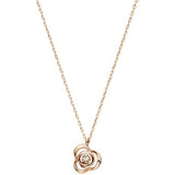 Vendome Aoyama Necklace K10 Pink Cold Diamond Christine Rose AJAN132440DI