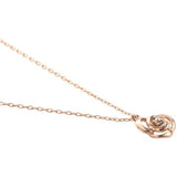 Vendome Aoyama Necklace K10 Pink Cold Diamond Christine Rose AJAN132440DI