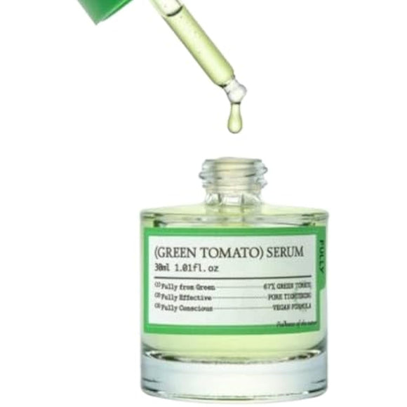 FULLY Green Tomato Serum 30ml Pores Elasticity Moisture Skincare Korean Cosmetics K-Beauty