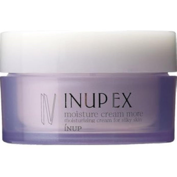 INUP EX Moisture Cream More MD 30g with spatula More moisturizing type [Weakly acidic] Medicinal moisturizing cream for rough skin, elasticity, firmness, keratin care, UV protection, firming