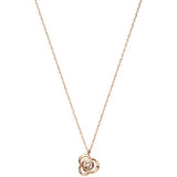 Vendome Aoyama Necklace K10 Pink Cold Diamond Christine Rose AJAN132440DI