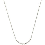 [Vendome Aoyama] Necklace K10 White Cold Diamond Ruel AJBN136340DI