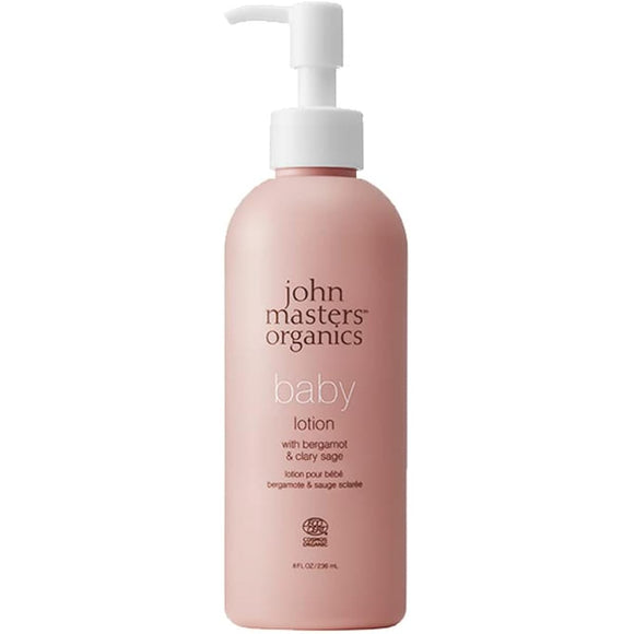 John Masters Organics B&C Baby Lotion (Bergamot & Clary Sage) Body Cream 236mL