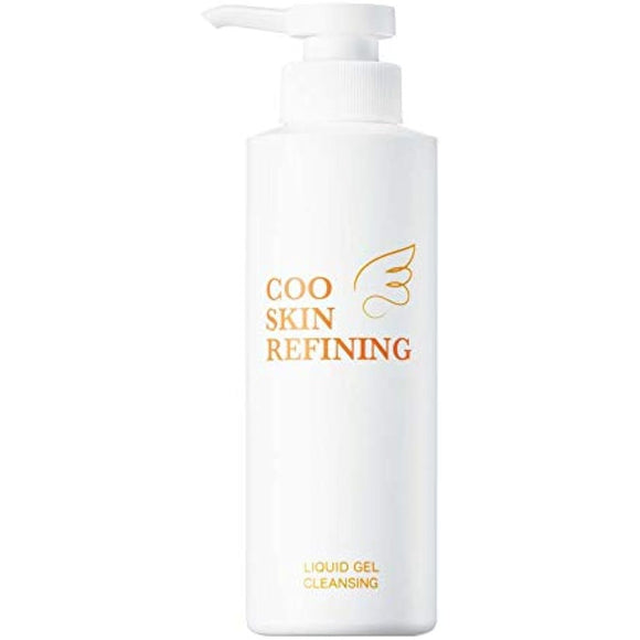 Coo Skin Refining Liquid Gel Cleansing (280ml) Yeast Natural yeast Cleansing Makeup remover Floral scent For oily and dry skin Pores Pore care Transparency Natural Moisturizing Botanical Organic Made in Japan