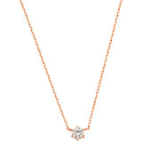 VA Vendome Aoyama Necklace K18 Pink Gold Diamond 1 Stone GGAN000140DI