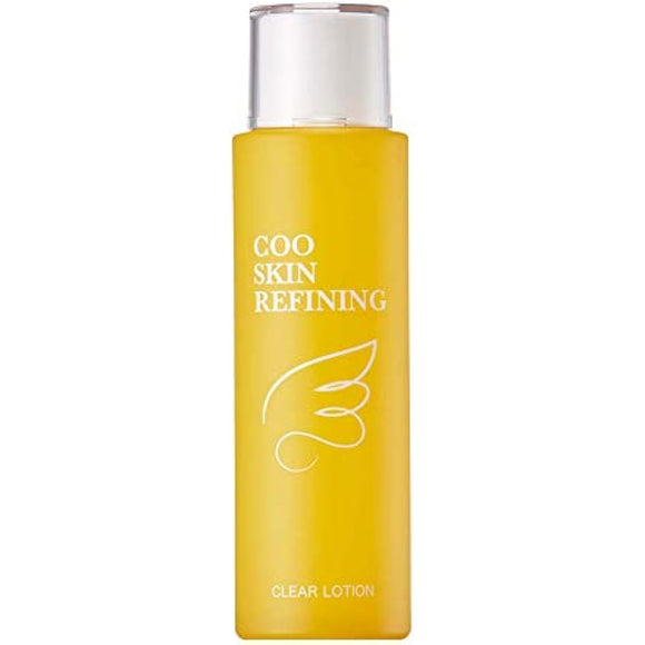 Coo Skin Refining Clear Lotion (150ml) Yeast Natural yeast Lotion Floral scent For oily and dry skin Pores Pore care Transparency Natural Moisturizing Botanical Organic Made in Japan