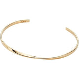 [Vendome Aoyama] Bracelet K10 Yellow Gold Basic Bangle AJVB4092LSYG