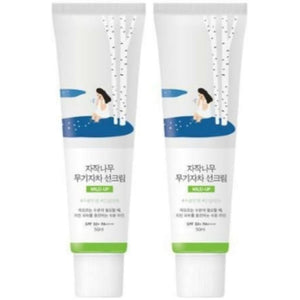 (Lound Lab) Round Lab Shirakaba Inorganic Sunscreen 50ml 1+1 Plan SPF50+ PA++++ Moisture Soothing UV Sunscreen