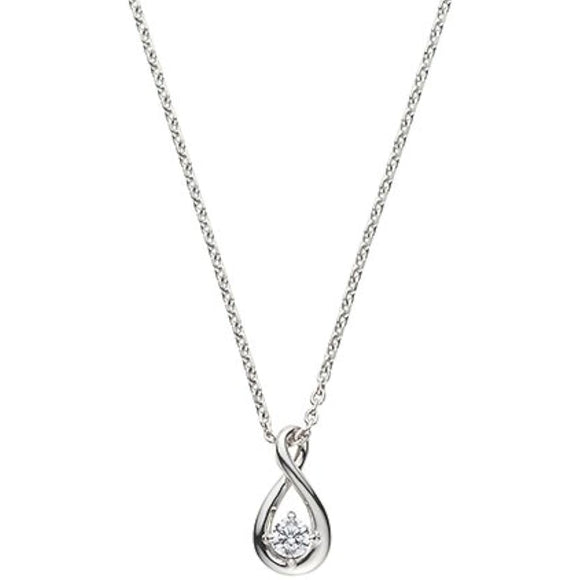 VA Vendome Aoyama Necklace Silver 925 Cubic Zirconia GS6N023140CZ