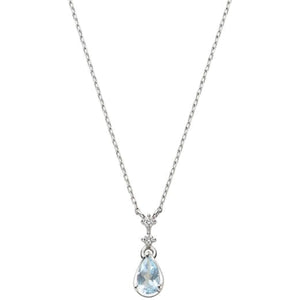 [Vendome Aoyama] [Platinum Woman] Necklace Platinum Aquamarine APVN209840AQ