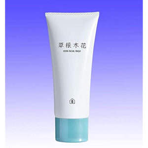 "Kusane Kihana Herb Facial Wash (Facial cleanser containing hyaluronic acid)" Botanical cosmetics Genderless cosmetics Biken Kampo Research Institute