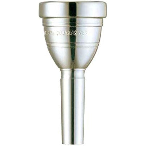 YAMAHA BL-YEO-S SP mouthpiece for trombone, Douglas Yeo model, silver-plated finish, Yamaha