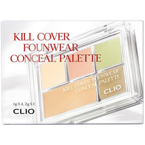 CLIO KILL COVER FOUNWEAR CONCEAL PALETTE (02 DELIGHT, 2)