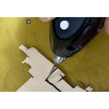 ZO-30PII Ultrasonic Small Cutter for Plastic Hobby ZO-30 Plastic II Black (with Thin Blade Experience Set)