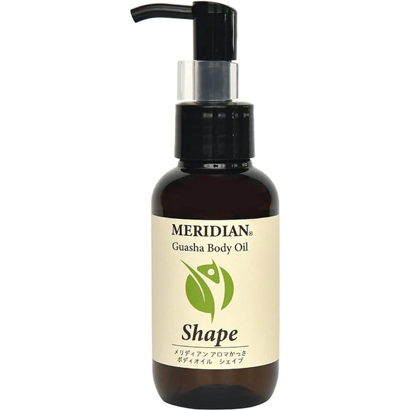 Body oil for guasha massage MERIDIAN Aroma guasha body oil 100ml (Shape) Legs, thighs, arms, stomach, back, guasha massage oil