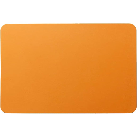 Mac Premium Elastomer All-Antimicrobial Cutting Board Dishwasher Safe (Orange)
