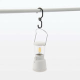 MUJI MJ-LTNF1/44876879 LED Lantern, White, Diameter 4.0 x Height 8.0 inches (101.5 x 203 mm)