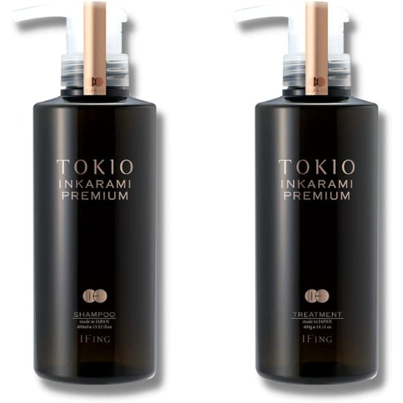 TOKIO IE Premium Shampoo & Treatment 400ml/g Set