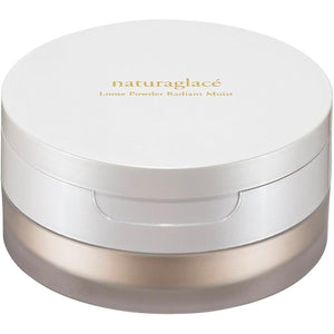 NATURAGLACE Loose Powder Radiant Moist 12g Face Powder Silky Pearl