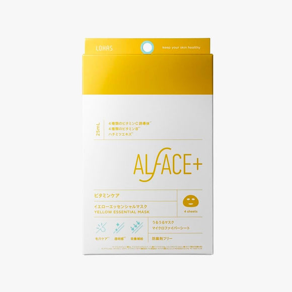 ALFACE Yellow Essential Mask 4 Face Mask 25ml