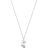 Vendome Boutique Shell Flower Necklace VBMP204540MP