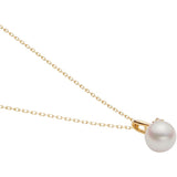 [Vendome Aoyama] Necklace K18 Yellow Gold Akoya Pearl Diamond AGVN633140PA