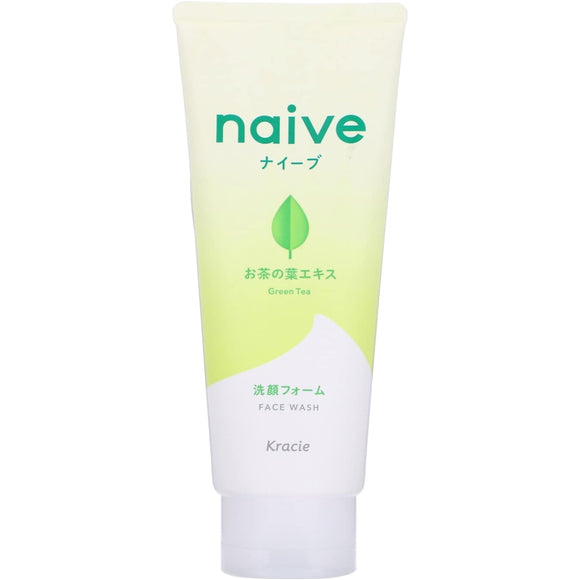 Naive facial cleansing foam (contains tea leaf extract) 130g