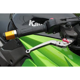 Overviewed adjust lever brake & clutch set lever color: titanium adjustment color: red (GTR1400 07-13)/(ZZR1400/ZX-14 06-11)/(ZX1400 06-12)/(ZX-14R 12-13)