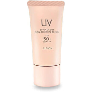 Albion Super UV Cut Non-Chemical Cream (Sunscreen Cream/Makeup Base) SPF50+ PA++++ 40g