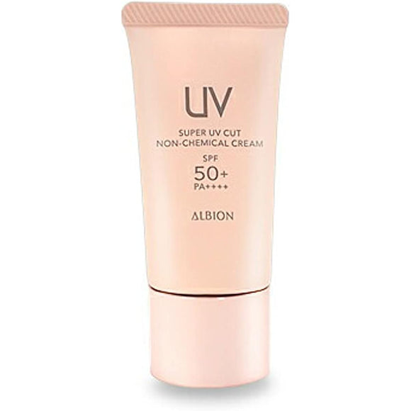 Albion Super UV Cut Non-Chemical Cream (Sunscreen Cream/Makeup Base) SPF50+ PA++++ 40g