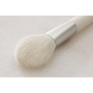 Makeup brush Powder brush (round flat) Made in Japan