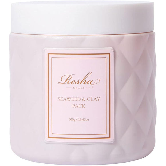 [Grace Lisha Thalasso Clay Pack 500g] For professional use in beauty salons, made in Japan