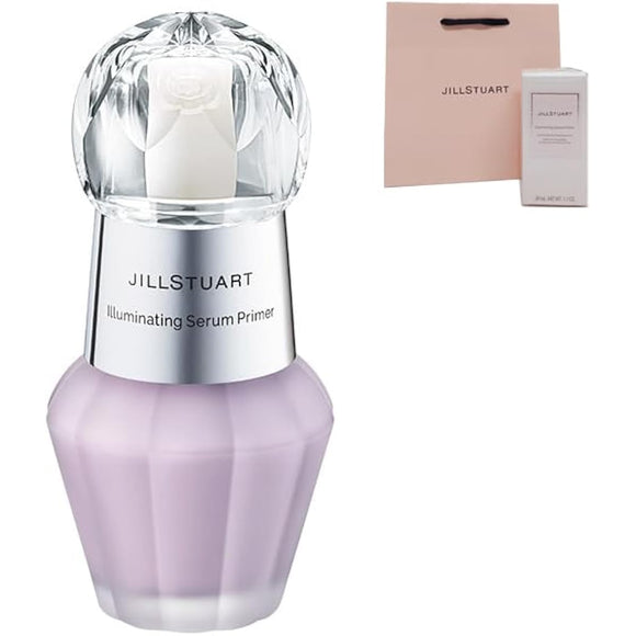 JILL STUART Illuminating Serum Primer (#02 aurora lavender) SPF20/PA++ 30mL Serum makeup base Cosmetics Comes with a shopping bag