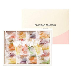 Saika no Hoseki Fruit Jelly Collection 1 box (50 pieces of 15 types) 730g