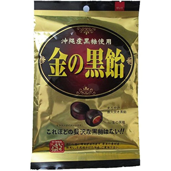 Matsuya Seika Gold Black Candy 3.5 oz (100 g) x 10 Bags