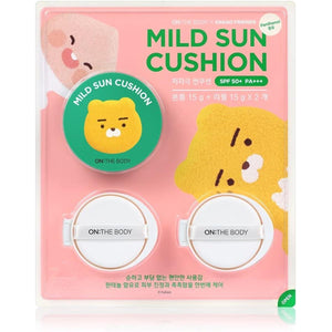 Cacao Mild Sun Cushion Special (Product + 2 Refills) Hypoallergenic Sun Cushion 15g+ (15gX2)