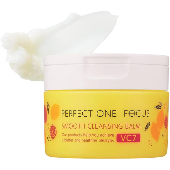 Perfect One Focus Smooth Cleansing Balm 75g (Smooth Cleansing Balm VC7 Single Item) PERFECT ONE FOCUS No need for double cleansing, OK for eyelash extensions