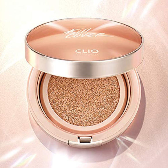 DOOWON CLIO Kill Cover Glow Cushion 03 Linen SPF50+ PA++++ (15g) Foundation CLIO Yellow Beige