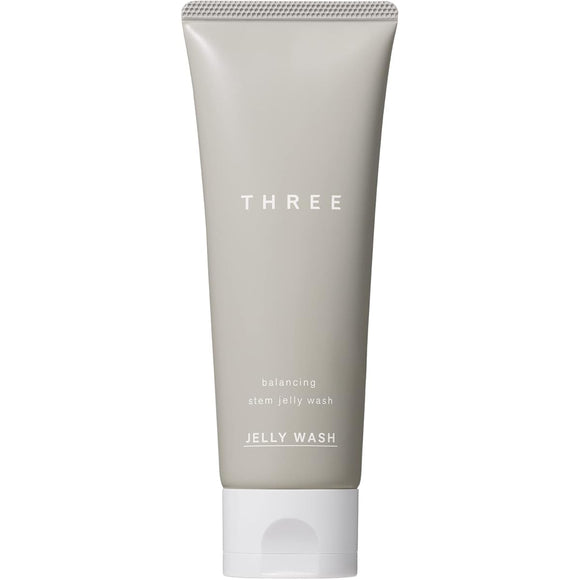 THREE Balancing Stem Jelly Wash 100g [Facial Cleanser]