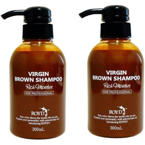 Bryses Royd Color Shampoo Virgin Brown 300ml Set of 2