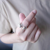 [Vendome Boutique] [Asahiyama Zoo Support Product] Cover Ring No. 13 VBSR101413SI