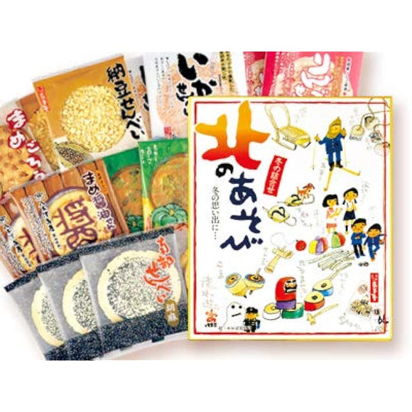 Nanbu Senbei NoyaTeya Play Series Assorted Gift Home Nanbu Senbei Rice Crackers