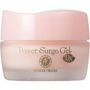 House of Rose Power Surge Gel DX 35g, serum, ceramide, dryness, moisturizing cream, firm skin, natural essential oil scent, mineral oil-free, made in Japan, gift for women and men