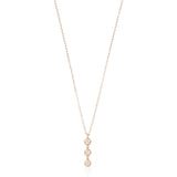 Vendome Aoyama Necklace K10 Pink Gold Diamond AJAN157140DI