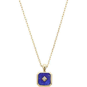 [Vendome Aoyama] Necklace K10 Yellow Gold Lapis Lazuli AJVN155440LL