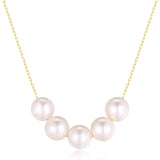 [KOKO PEARL JEWELRY] Made in Japan Natural Pearl Pearl Necklace Women's Akoya Pearl Pearl Necklace Casual Everyday Use