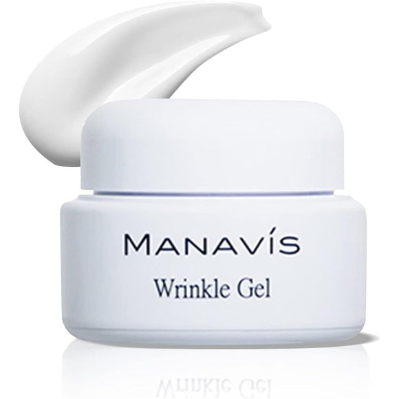 MANAVIS Cosmetics Medicated Wrinkle Gel, Quasi-Medical Gel Cream, 1.1 oz (30 g) Stearyl Glycyrrhetinate for Face, Neck, Day and Night